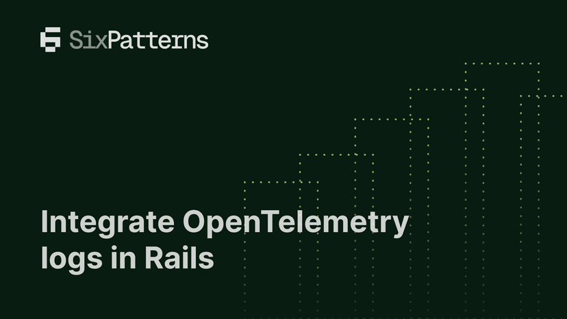 How we configured OpenTelemetry logs in Rails